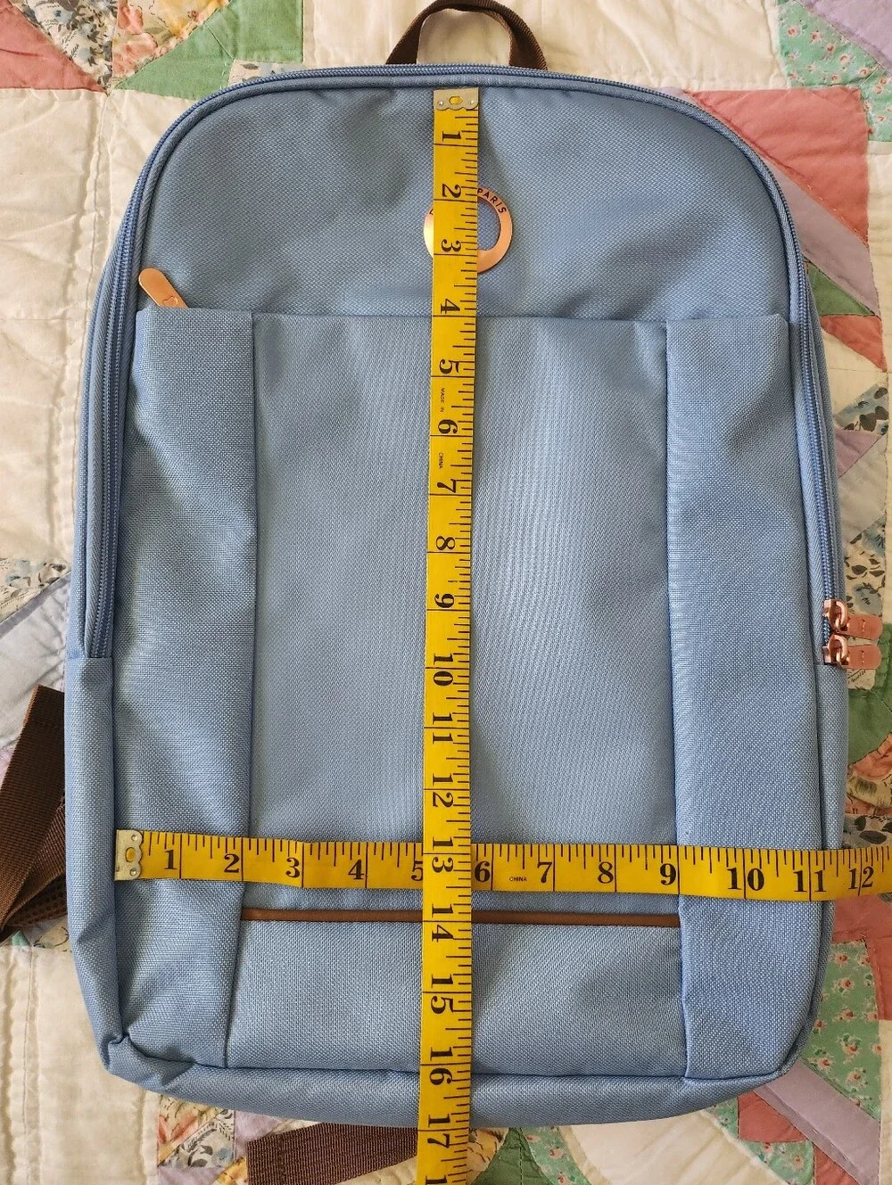 Delsey Paris Ramey Sky Blue Backpack